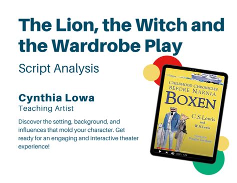 The Lion, the Witch, and the Wardrobe Play: A Journey through Morality and Redemption